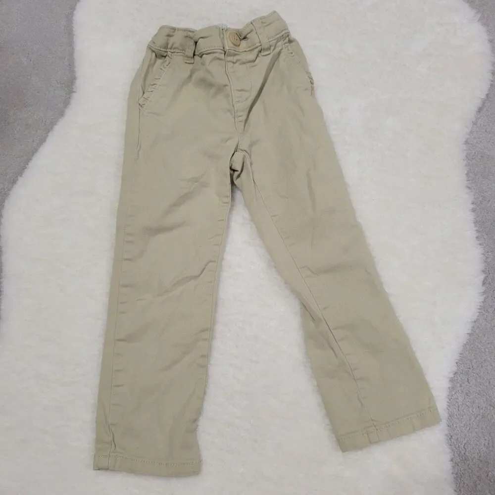 The Children's Place Khaki Uniform Pants 3T